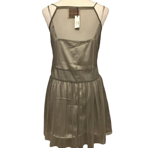 Beautiful Stories Anthro Dress w/ Slip - Med - NWT - Picture 3 of 8